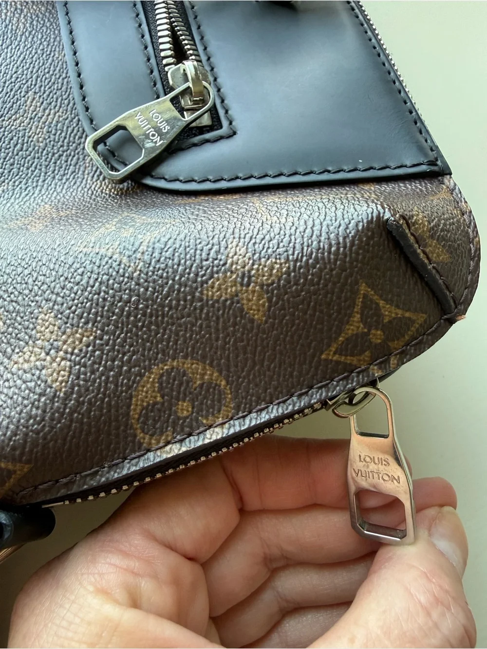 Louis Vuitton Monogram Canvas Travel Tote - Brown